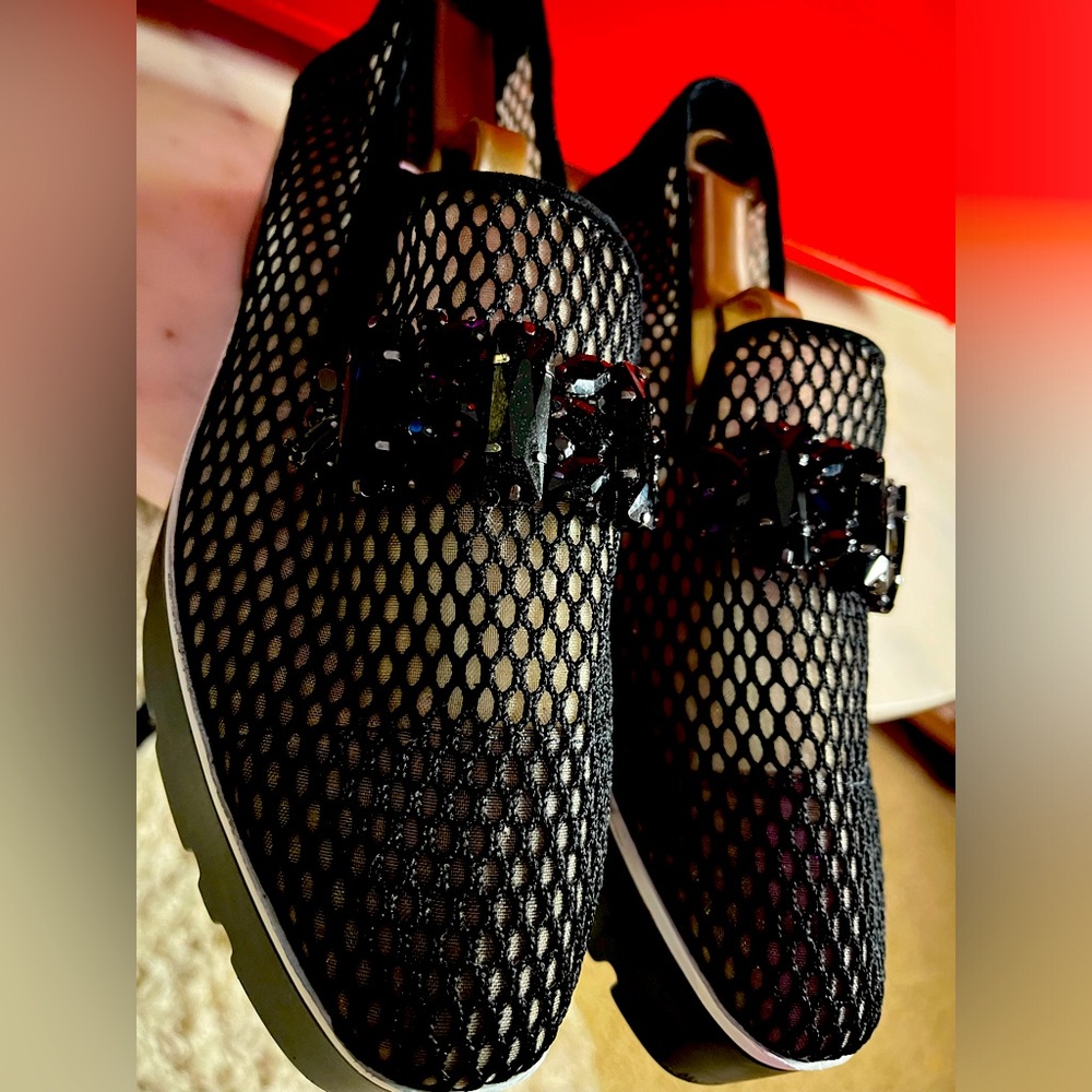 Karl lagerfeld Black Loafer’s Size 6.5(NEW)